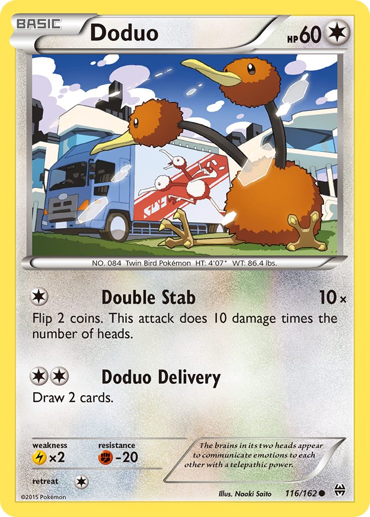 Doduo (116/162) [XY: BREAKthrough] | Deep Dive Games St. Marys