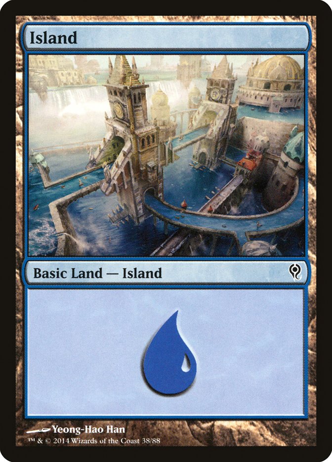 Island (38) [Duel Decks: Jace vs. Vraska] | Deep Dive Games St. Marys