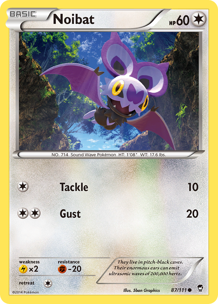 Noibat (87/111) [XY: Furious Fists] | Deep Dive Games St. Marys