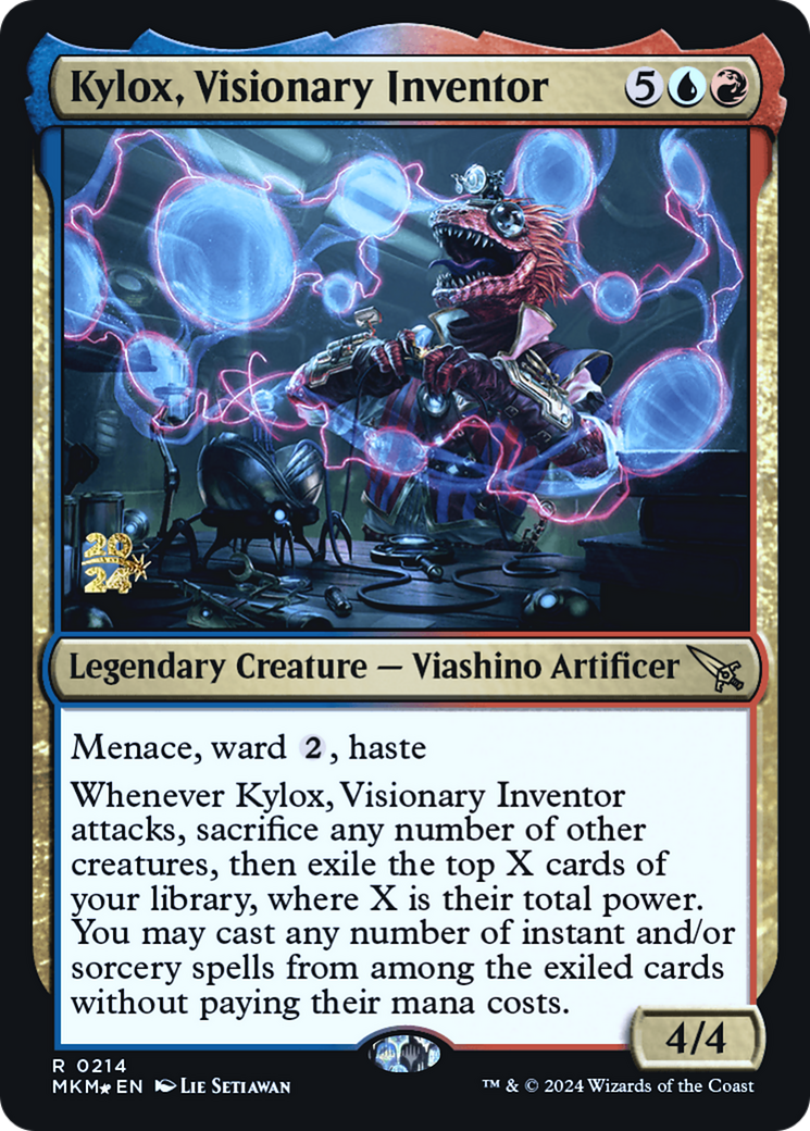 Kylox, Visionary Inventor [Murders at Karlov Manor Prerelease Promos] | Deep Dive Games St. Marys