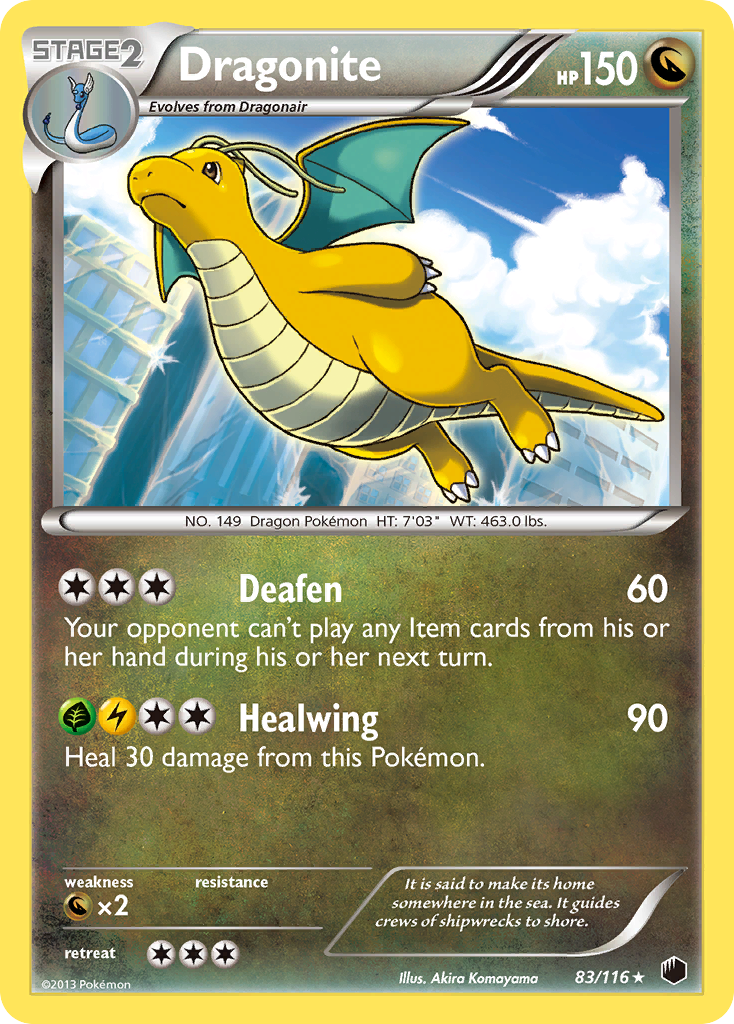 Dragonite (83/116) [Black & White: Plasma Freeze] | Deep Dive Games St. Marys