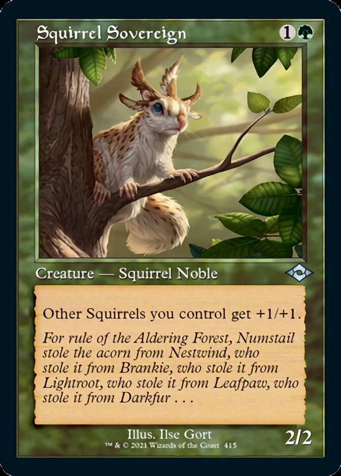 Squirrel Sovereign (Retro) [Modern Horizons 2] | Deep Dive Games St. Marys