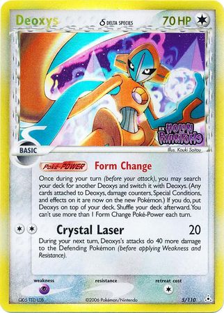 Deoxys (5/110) (Delta Species) (Stamped) [EX: Holon Phantoms] | Deep Dive Games St. Marys