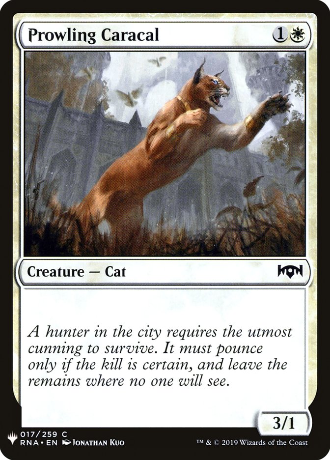 Prowling Caracal [Mystery Booster] | Deep Dive Games St. Marys