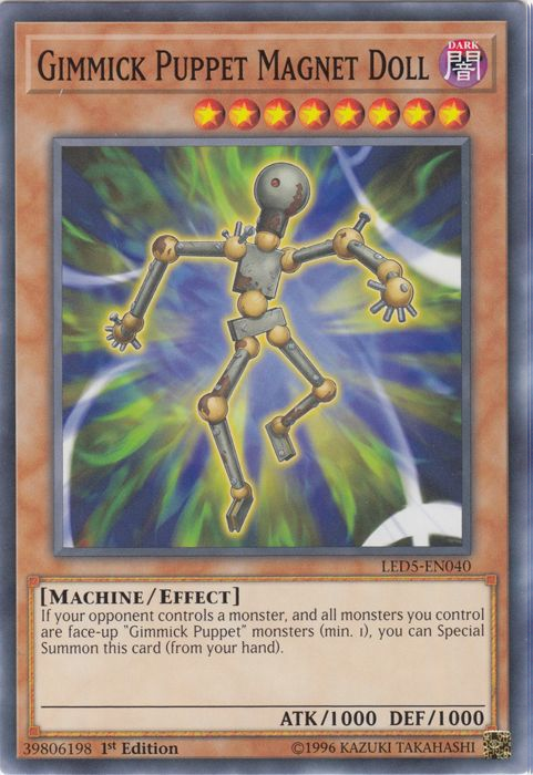 Gimmick Puppet Magnet Doll [LED5-EN040] Common | Deep Dive Games St. Marys