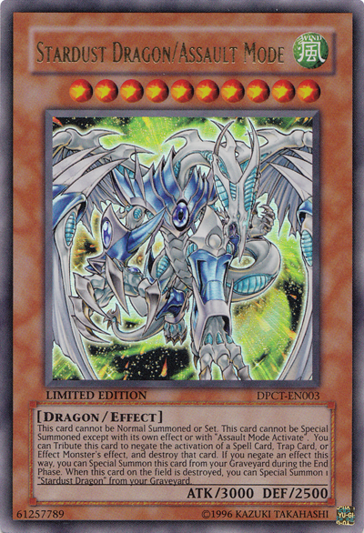 Stardust Dragon/Assault Mode [DPCT-EN003] Ultra Rare | Deep Dive Games St. Marys