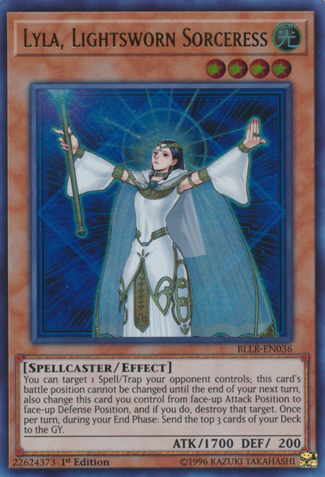 Lyla, Lightsworn Sorceress [BLLR-EN036] Ultra Rare | Deep Dive Games St. Marys