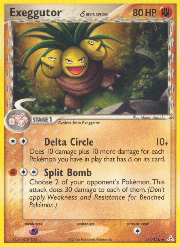 Exeggutor (41/110) (Delta Species) [EX: Holon Phantoms] | Deep Dive Games St. Marys