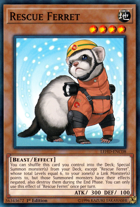 Rescue Ferret [LEHD-ENC08] Common | Deep Dive Games St. Marys