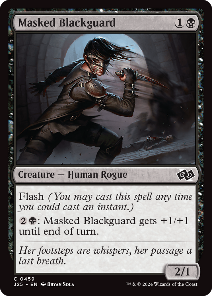 Masked Blackguard [Foundations Jumpstart] | Deep Dive Games St. Marys