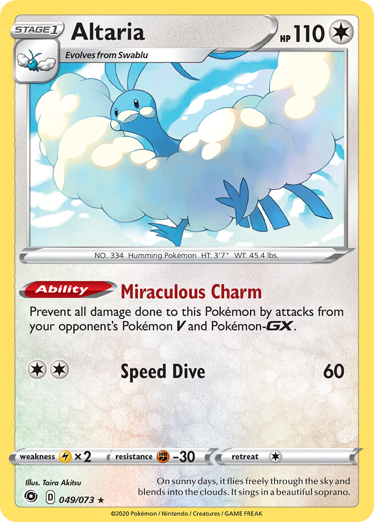 Altaria (049/073) [Sword & Shield: Champion's Path] | Deep Dive Games St. Marys