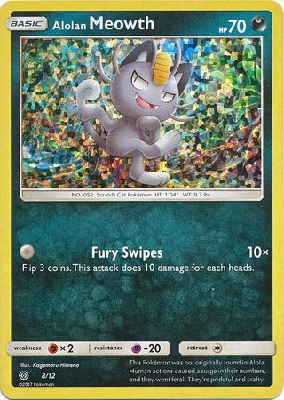 Alolan Meowth (8/12) [McDonald's Promos: 2017 Collection] | Deep Dive Games St. Marys