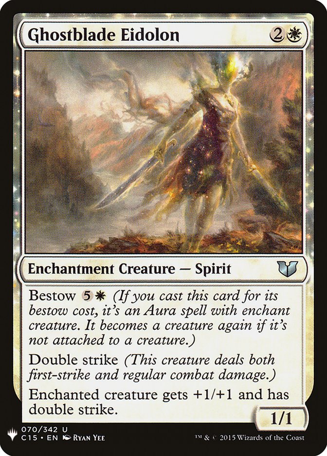 Ghostblade Eidolon [Mystery Booster] | Deep Dive Games St. Marys