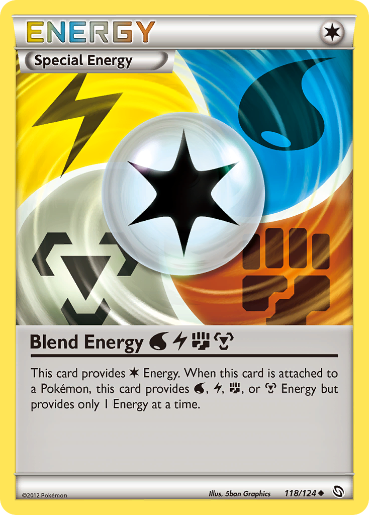 Blend Energy WaterLightningFightingMetal (118/124) [Black & White: Dragons Exalted] | Deep Dive Games St. Marys