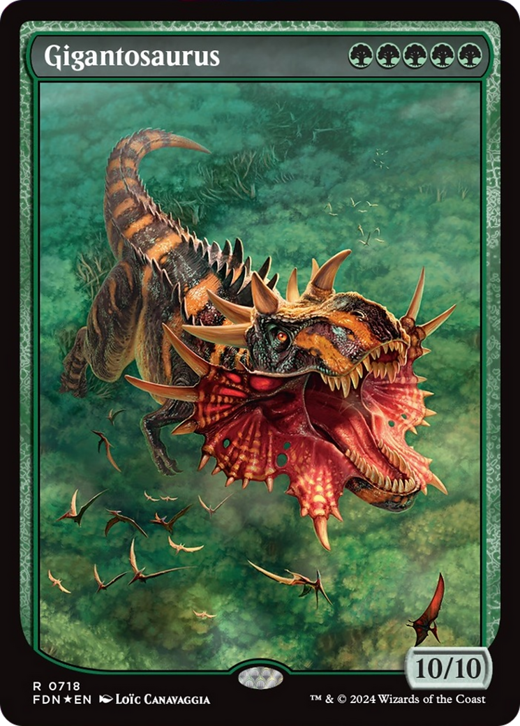 Gigantosaurus (Full Art) [Foundations] | Deep Dive Games St. Marys