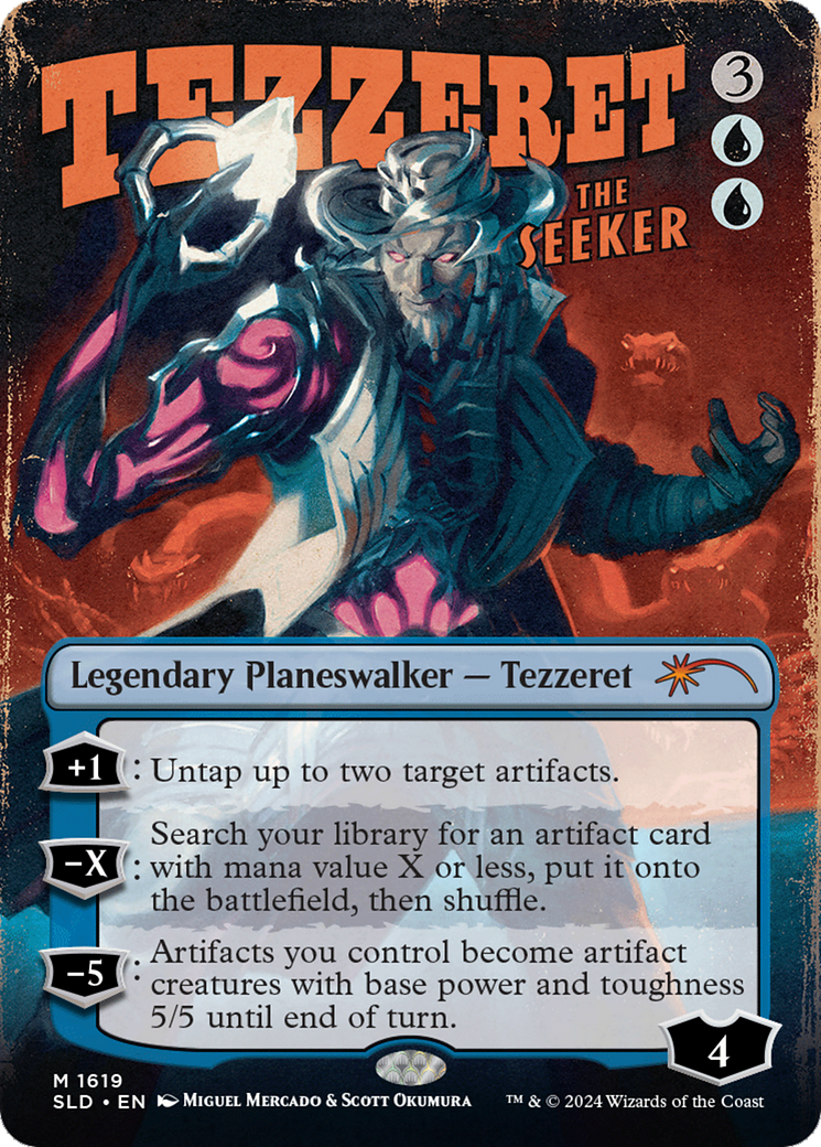 Tezzeret the Seeker (1619) [Secret Lair Drop Series] | Deep Dive Games St. Marys