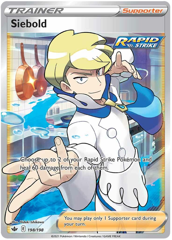 Siebold (198/198) [Sword & Shield: Chilling Reign] | Deep Dive Games St. Marys