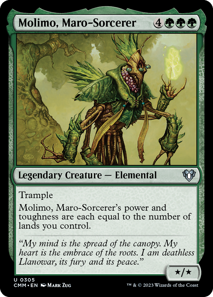 Molimo, Maro-Sorcerer [Commander Masters] | Deep Dive Games St. Marys