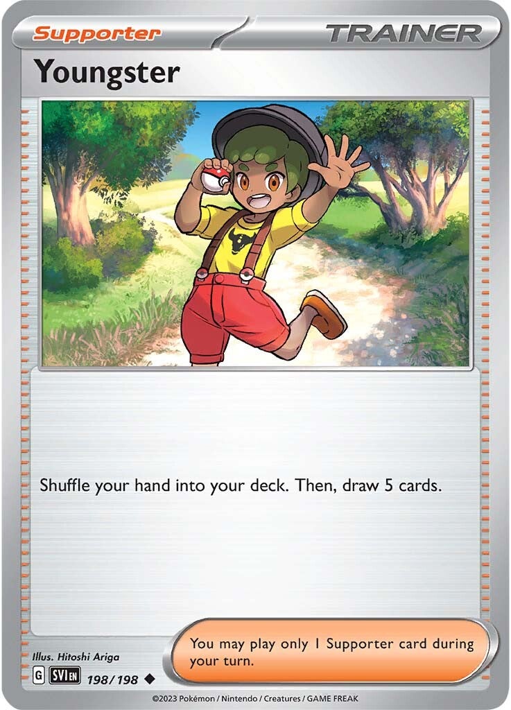 Youngster (198/198) [Scarlet & Violet: Base Set] | Deep Dive Games St. Marys