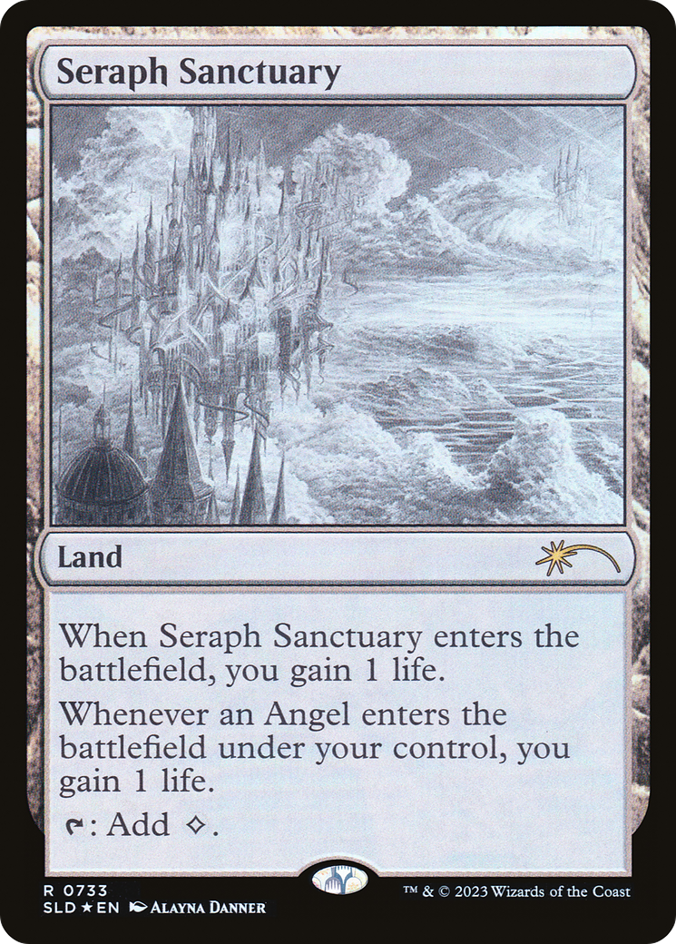 Seraph Sanctuary (Sketch) [Secret Lair Drop Promos] | Deep Dive Games St. Marys