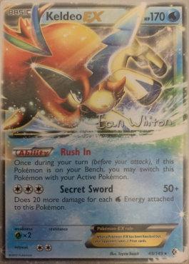 Keldeo EX (49/149) (American Gothic - Ian Whiton) [World Championships 2013] | Deep Dive Games St. Marys