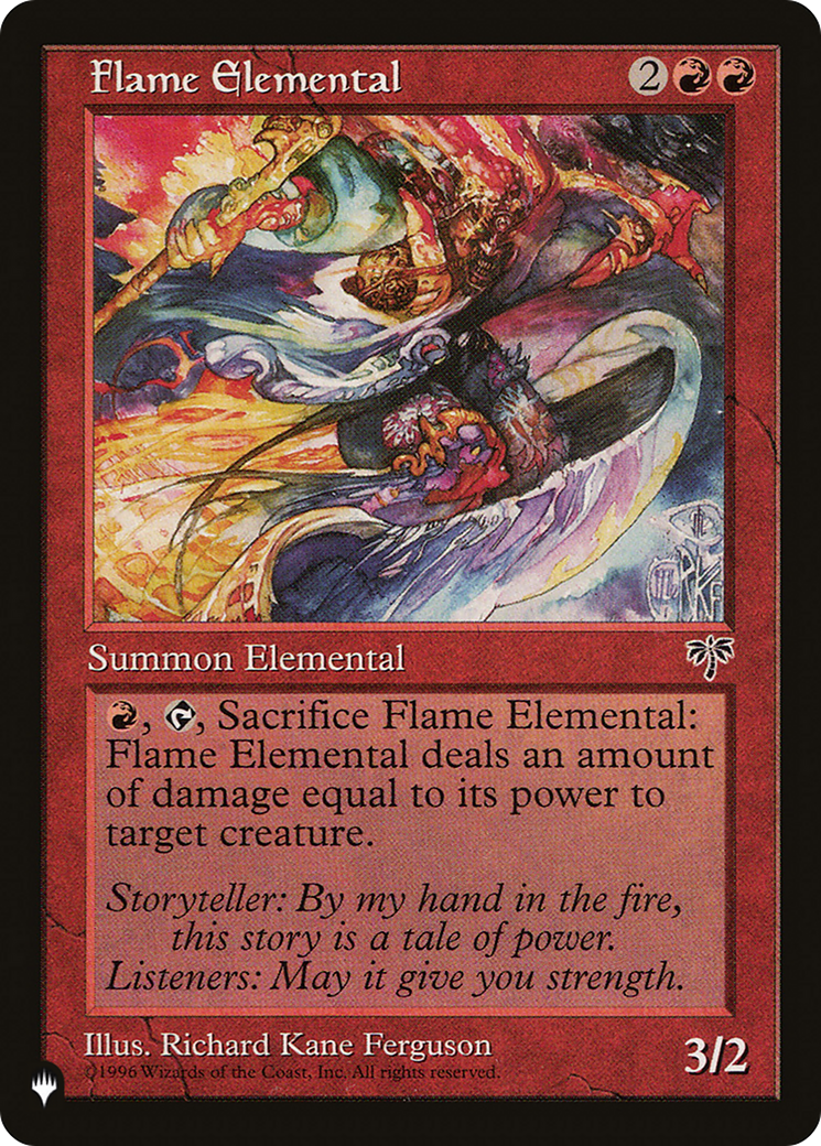 Flame Elemental [The List] | Deep Dive Games St. Marys