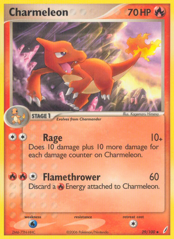 Charmeleon (29/100) [EX: Crystal Guardians] | Deep Dive Games St. Marys