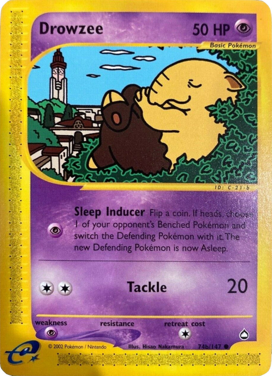 Drowzee (74b/147) [Aquapolis] | Deep Dive Games St. Marys