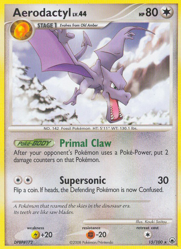 Aerodactyl (15/100) [Diamond & Pearl: Majestic Dawn] | Deep Dive Games St. Marys