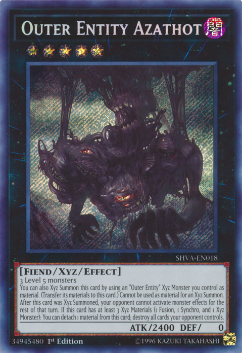 Outer Entity Azathot [SHVA-EN018] Secret Rare | Deep Dive Games St. Marys