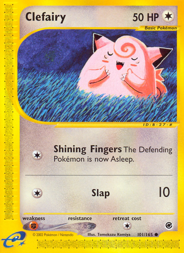 Clefairy (101/165) [Expedition: Base Set] | Deep Dive Games St. Marys