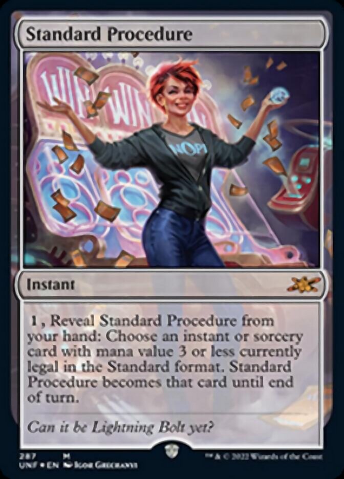 Standard Procedure (Galaxy Foil) [Unfinity] | Deep Dive Games St. Marys