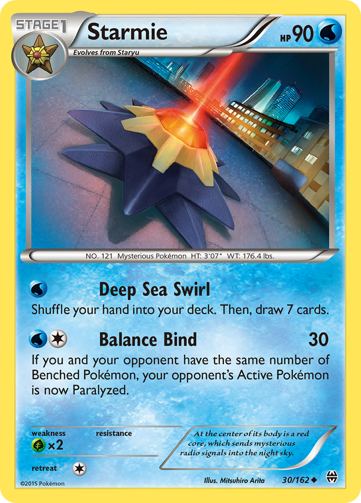 Starmie (30/162) [XY: BREAKthrough] | Deep Dive Games St. Marys