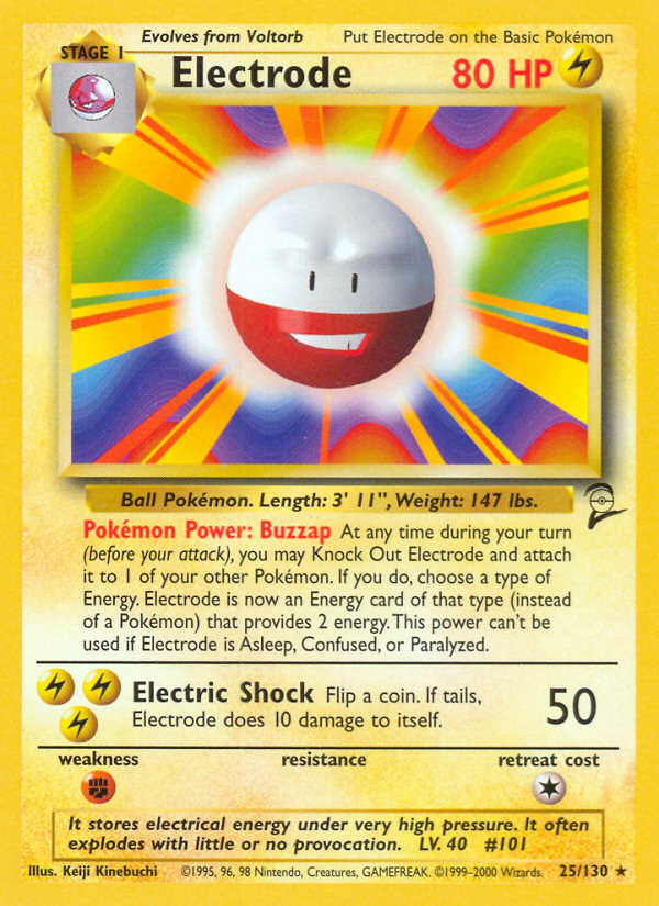 Electrode (25/130) [Base Set 2] | Deep Dive Games St. Marys