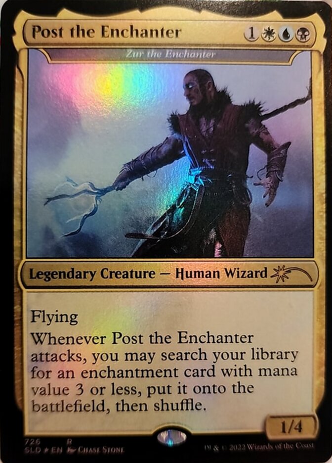 Zur the Enchanter - Post the Enchanter [Secret Lair Drop Promos] | Deep Dive Games St. Marys