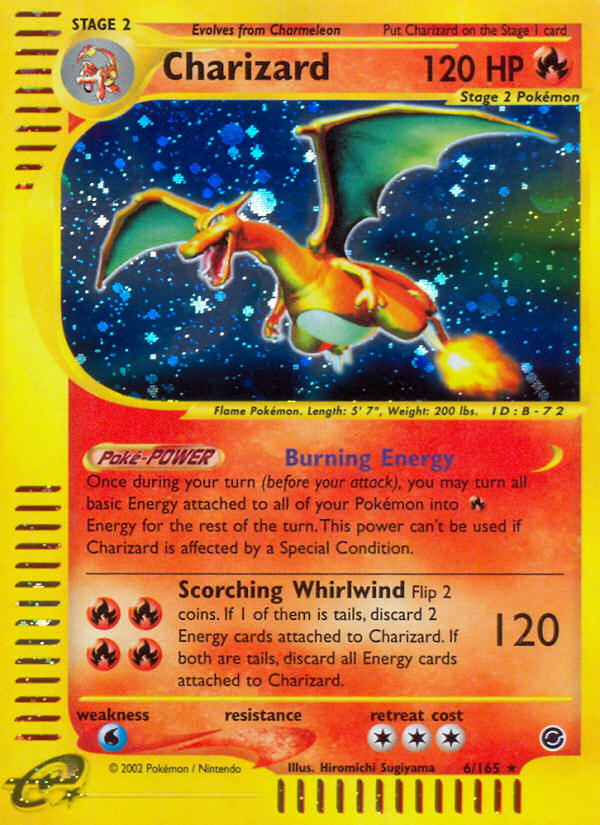 Charizard (6/165) [Expedition: Base Set] | Deep Dive Games St. Marys