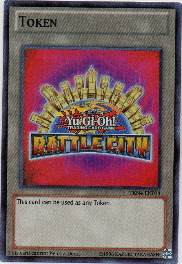 Yu-Gi-Oh! Battle City Token [TKN4-EN014] Super Rare | Deep Dive Games St. Marys