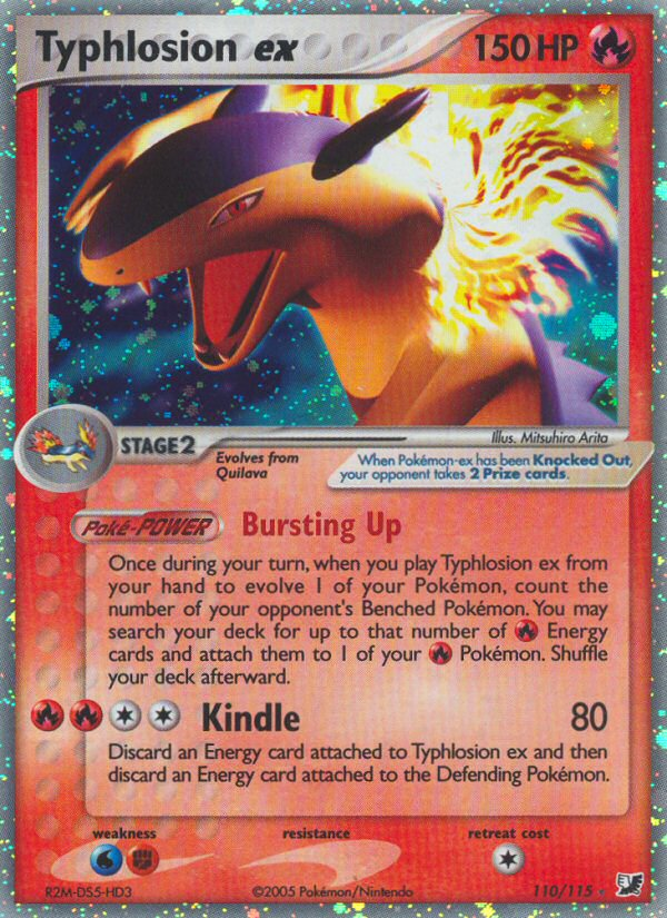 Typhlosion ex (110/115) [EX: Unseen Forces] | Deep Dive Games St. Marys