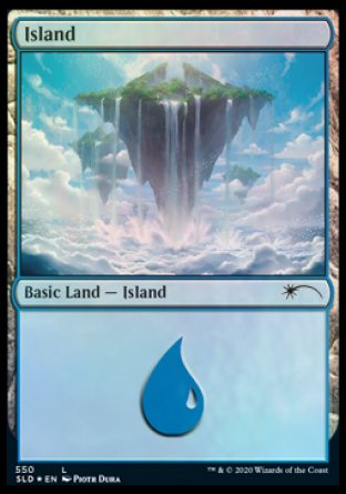 Island (Above the Clouds) (550) [Secret Lair Drop Promos] | Deep Dive Games St. Marys