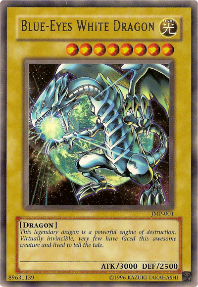 Blue-Eyes White Dragon [JMP-001] Ultra Rare | Deep Dive Games St. Marys