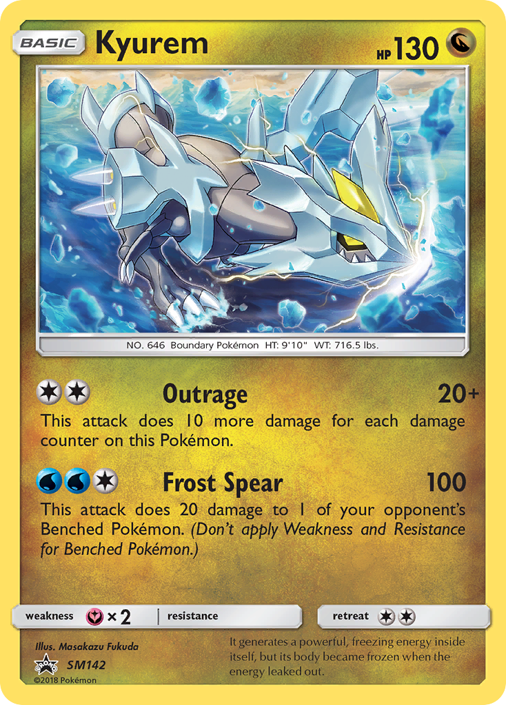 Kyurem (SM142) [Sun & Moon: Black Star Promos] | Deep Dive Games St. Marys