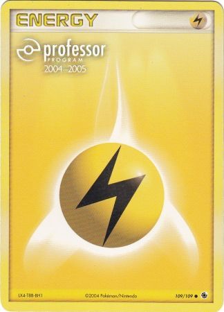 Lightning Energy (109/109) (2004 2005) [Professor Program Promos] | Deep Dive Games St. Marys