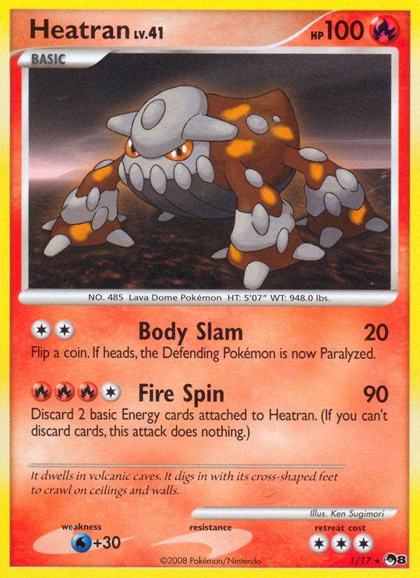 Heatran (1/17) [POP Series 8] | Deep Dive Games St. Marys