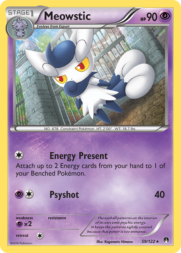 Meowstic (59/122) [XY: BREAKpoint] | Deep Dive Games St. Marys