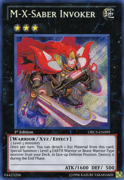 M-X-Saber Invoker [ORCS-EN099] Secret Rare | Deep Dive Games St. Marys