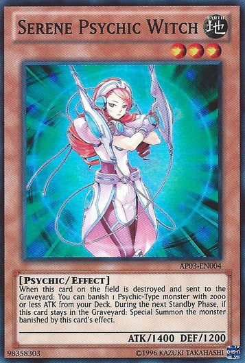 Serene Psychic Witch [AP03-EN004] Super Rare | Deep Dive Games St. Marys