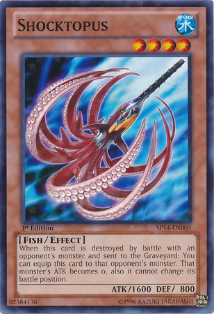 Shocktopus [SP14-EN005] Starfoil Rare | Deep Dive Games St. Marys