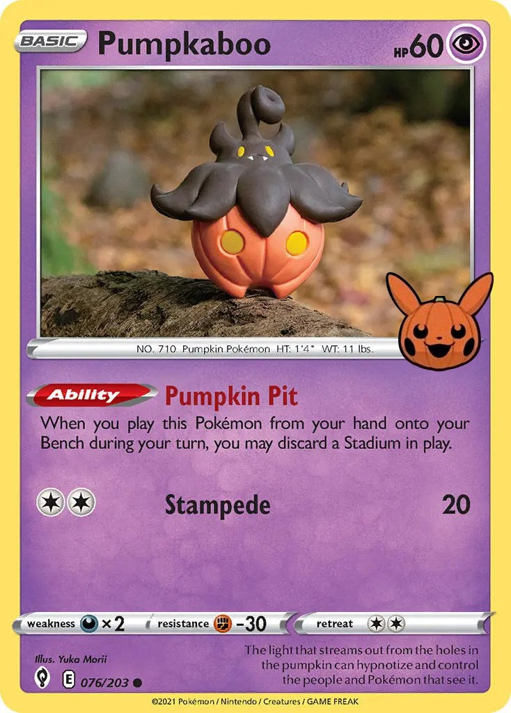 Pumpkaboo (076/203) [Trick or Trade] | Deep Dive Games St. Marys