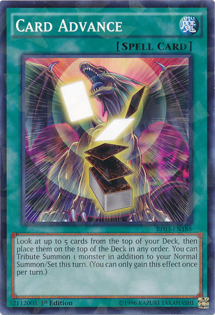 Card Advance [BP03-EN185] Shatterfoil Rare | Deep Dive Games St. Marys