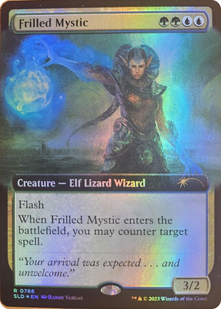 Frilled Mystic (Extended Art) [Secret Lair Drop Series] | Deep Dive Games St. Marys